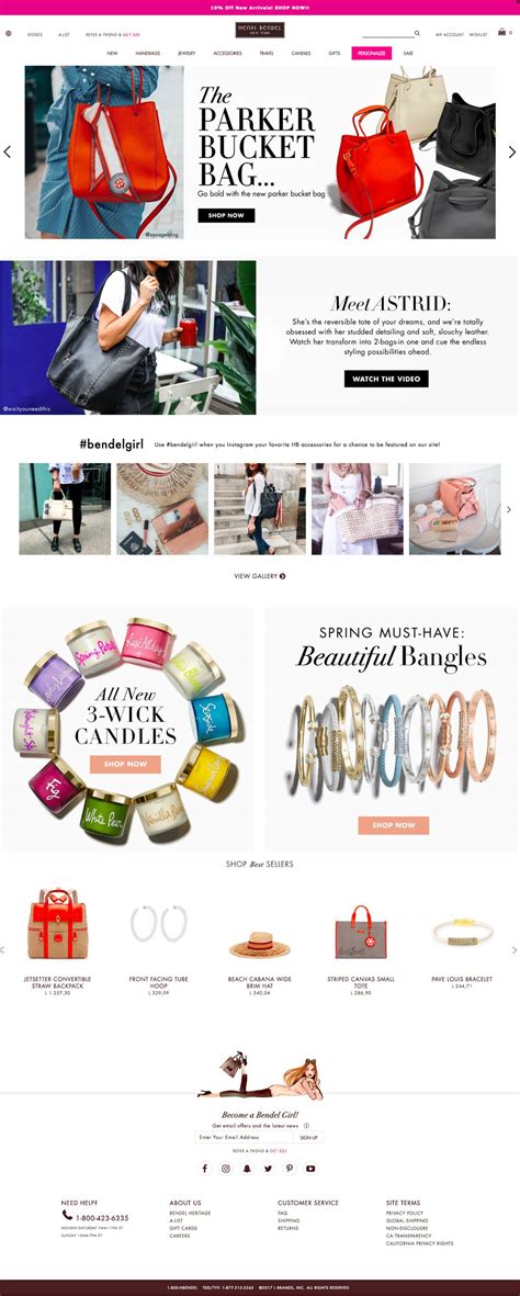 henri bendel website